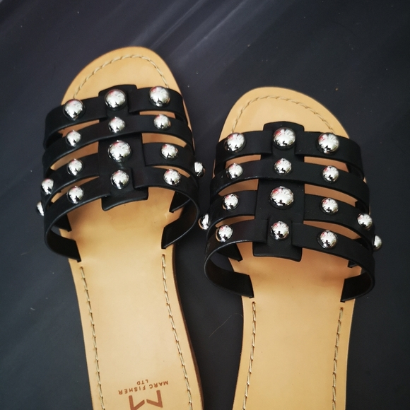 Marc Fisher studded sandals - Picture 1 of 3